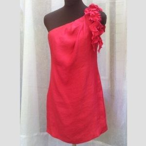 FINAL $ DROP Alexia Admor One Shoulder Dress Pink